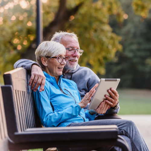 Couple requesting consult for a reverse mortgage.